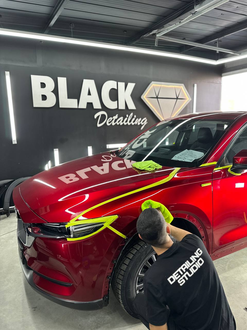 Полировка кузова в студии BLACK DIAMOND